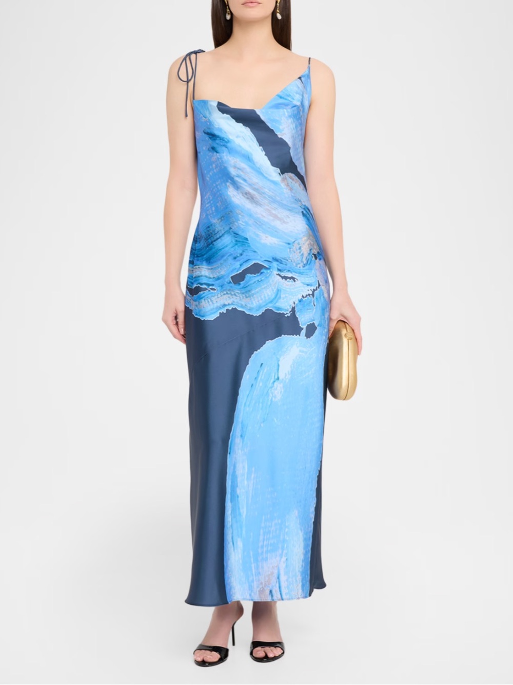 Significant Other Alis Satin Maxi Dress